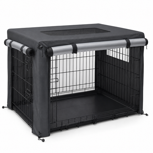 QuietDen Breathable Dog Crate Cover product image 1