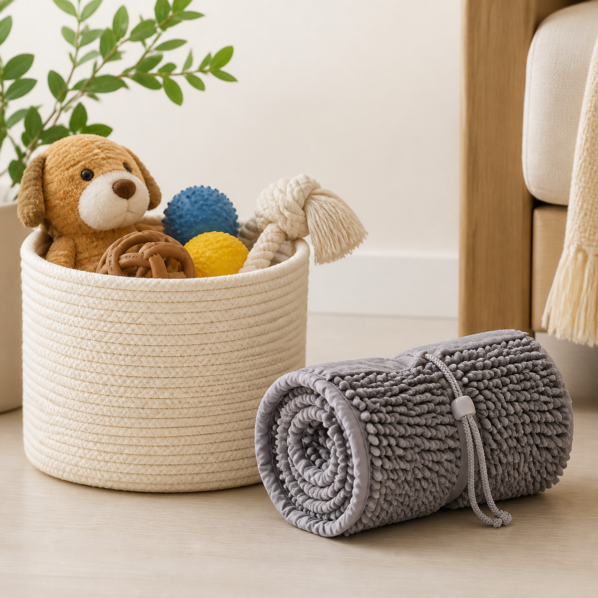 SnuffleQuest Roll-Up Dog Snuffle Mat product image 4