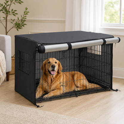 QuietDen Breathable Dog Crate Cover product image 2