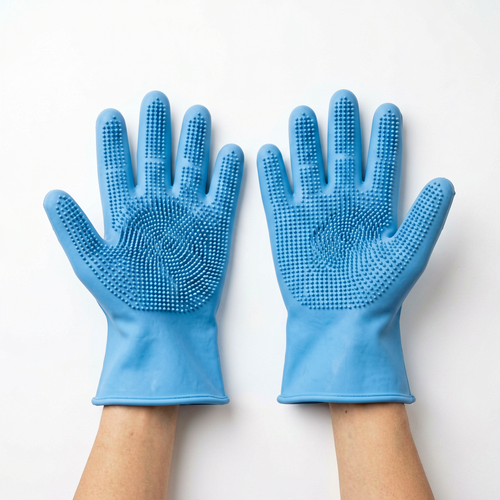 Soft-Touch Pet Grooming Glove™ | Gentle Deshedding & Massage Care for Dogs & Cats