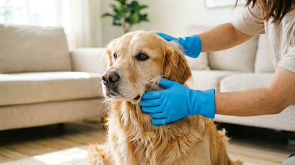 Soft-Touch Pet Grooming Glove™ | Gentle Deshedding & Massage Care for Dogs & Cats
