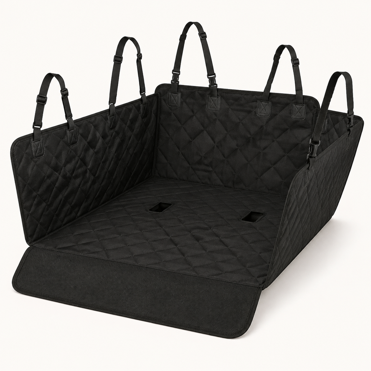 Waterproof dog car back seat hammock cover