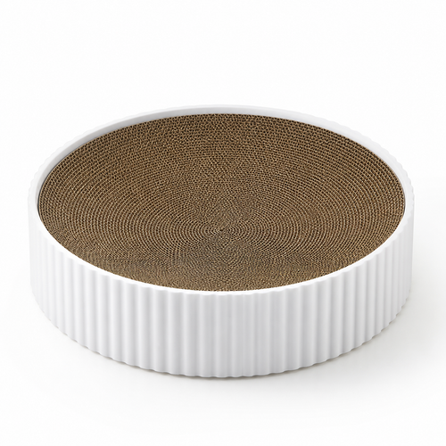 NestScratch Round Cardboard Cat Scratcher Bed product image 1
