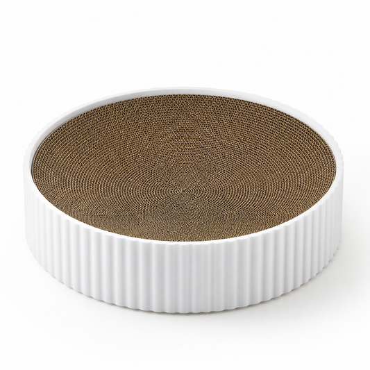 NestScratch Round Cardboard Cat Scratcher Bed product image 1