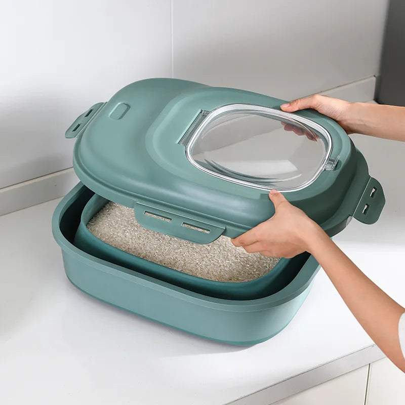 FoldAway Rolling Pet Food Storage Bin — image 3