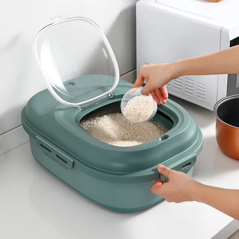 FoldAway Rolling Pet Food Storage Bin — image 4