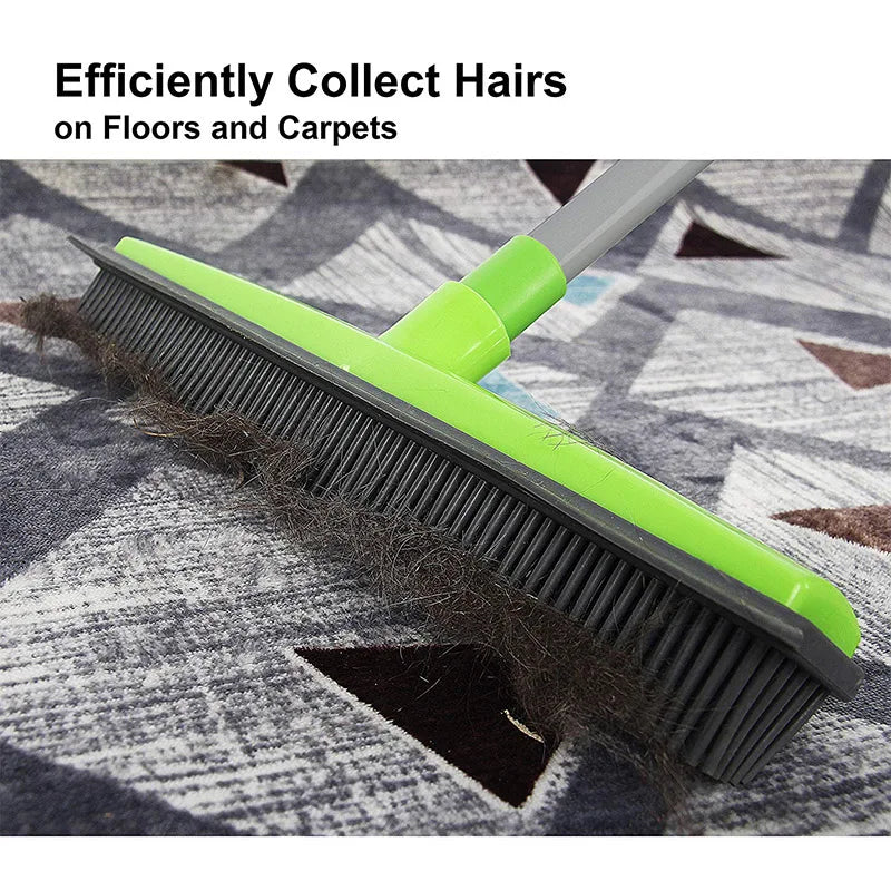FurSweep Telescopic Pet Hair Rubber Broom — image 3