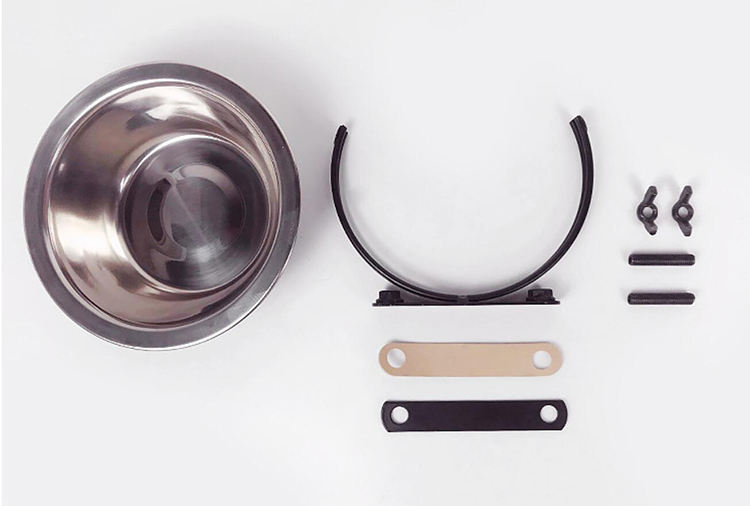 CrateServe Stainless Hanging Pet Bowls — 2 Pack — image 4