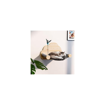 CloudRest Wooden Wall-Mounted Cat Lounge – product image 3