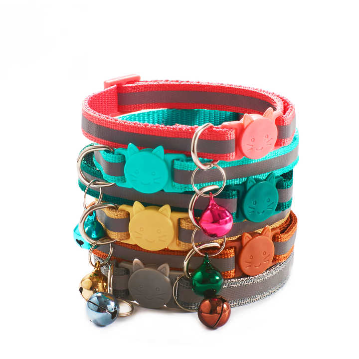 NightSafe Reflective Breakaway Cat Collars — 3 Pack — image 4