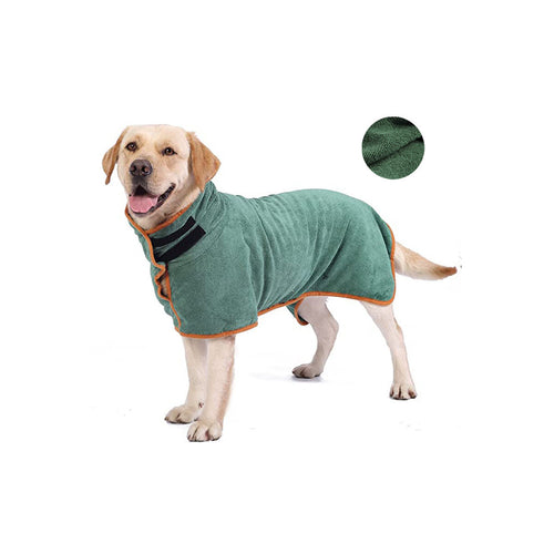 DryWrap Microfiber Dog Bathrobe – product image 1