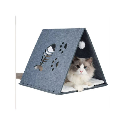 HideAway Felt Cat Tent – product image 5