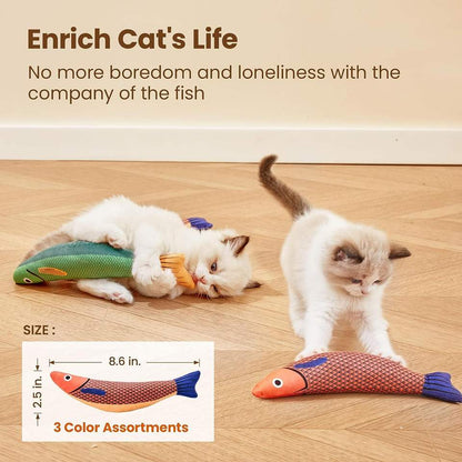 KickRustle Crinkle Cat Kicker Toys — 3 Pack — image 4