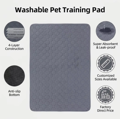 FloorGuard Washable Pet Training Pads — 2 Pack, 70 × 50 cm — image 1