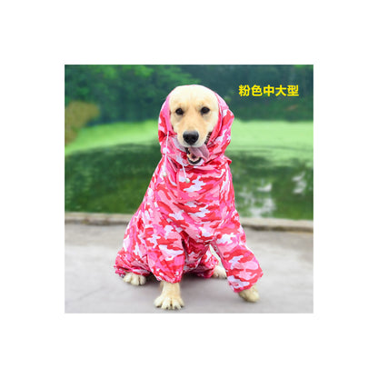 StormShield Full-Cover Dog Raincoat – Size 18 – product image 2