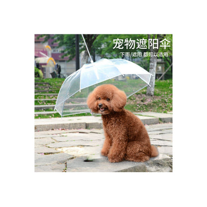 RainWalk Clear Dog Umbrella Leash – product image 2