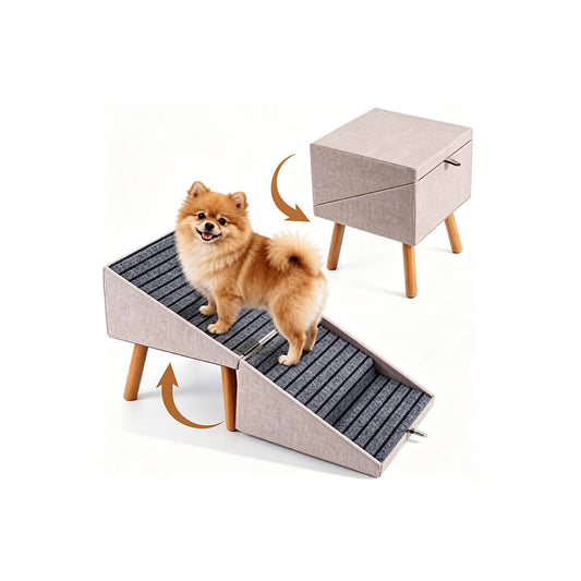 SofaStep Fold-Out Pet Ramp Ottoman – product image 1