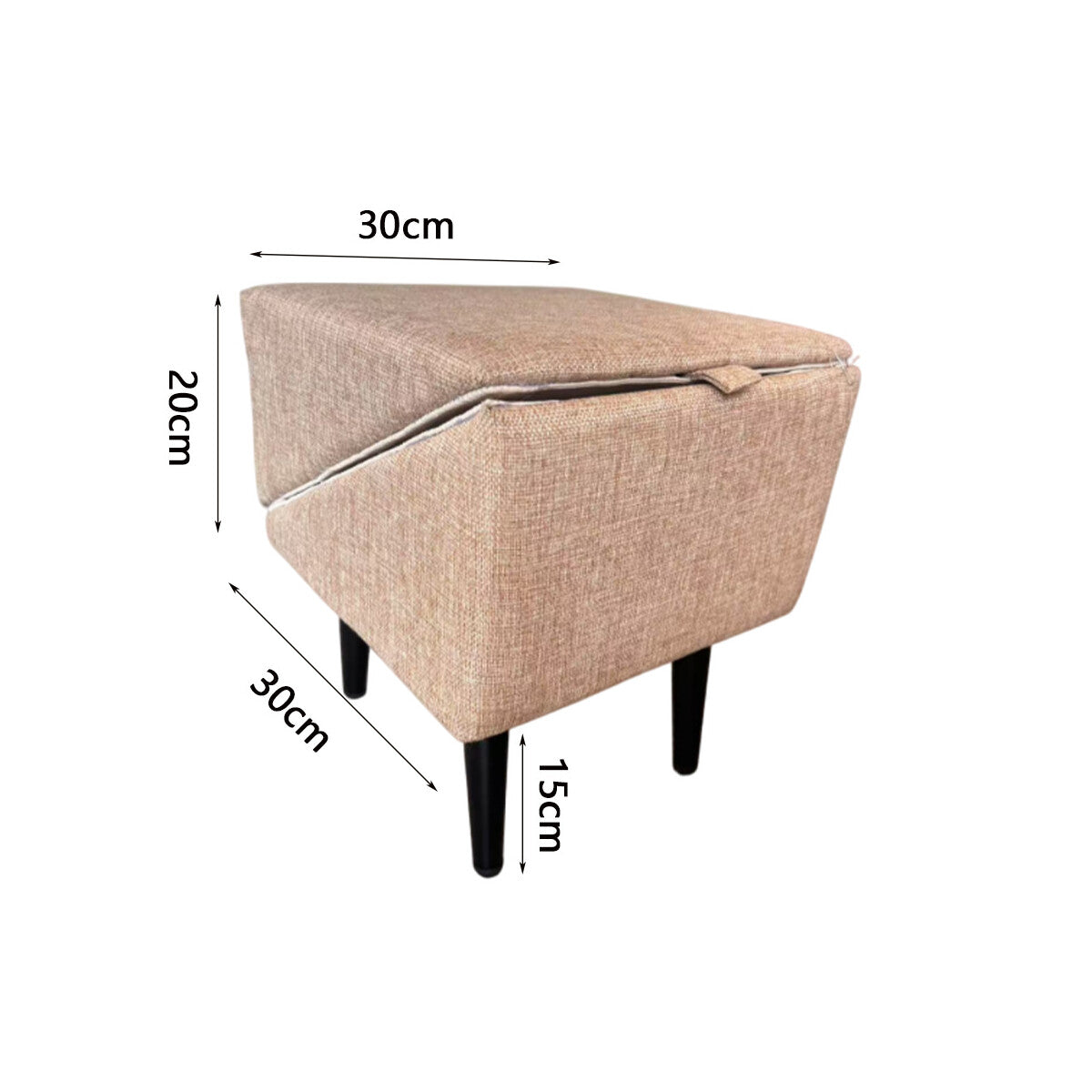 SofaStep Fold-Out Pet Ramp Ottoman – product image 2