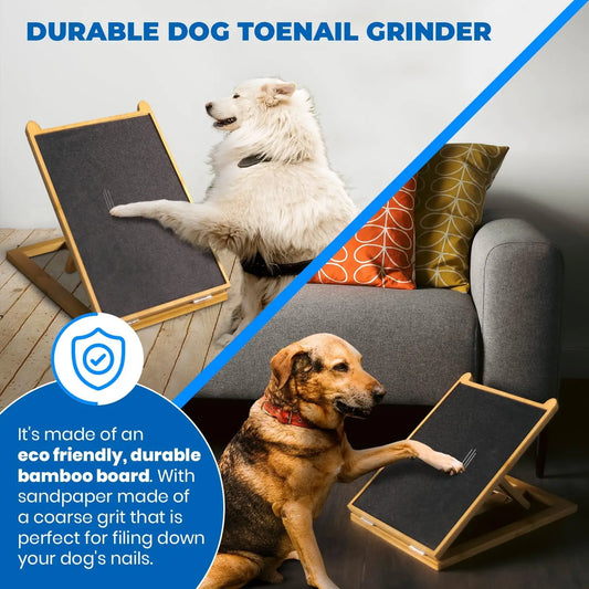 PawFile Adjustable Dog Nail Scratch Board — image 1