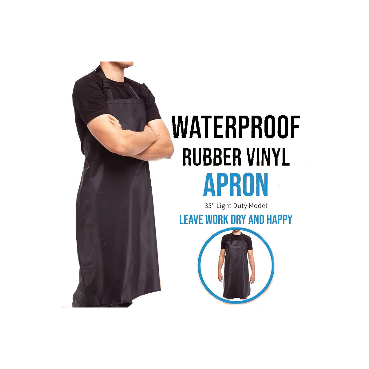 SplashGuard Waterproof Pet Grooming Apron – product image 4