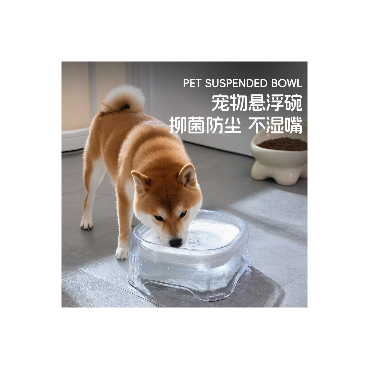 SplashLess 2L Floating Pet Water Bowl – product image 2