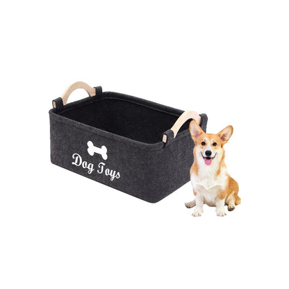 TidyToys Felt Pet Storage Basket – product image 4