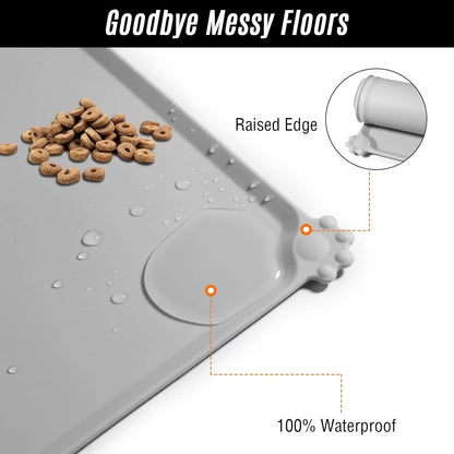 MorrowPaws TidyTable Raised-Edge Silicone Feeding Mat product image 3