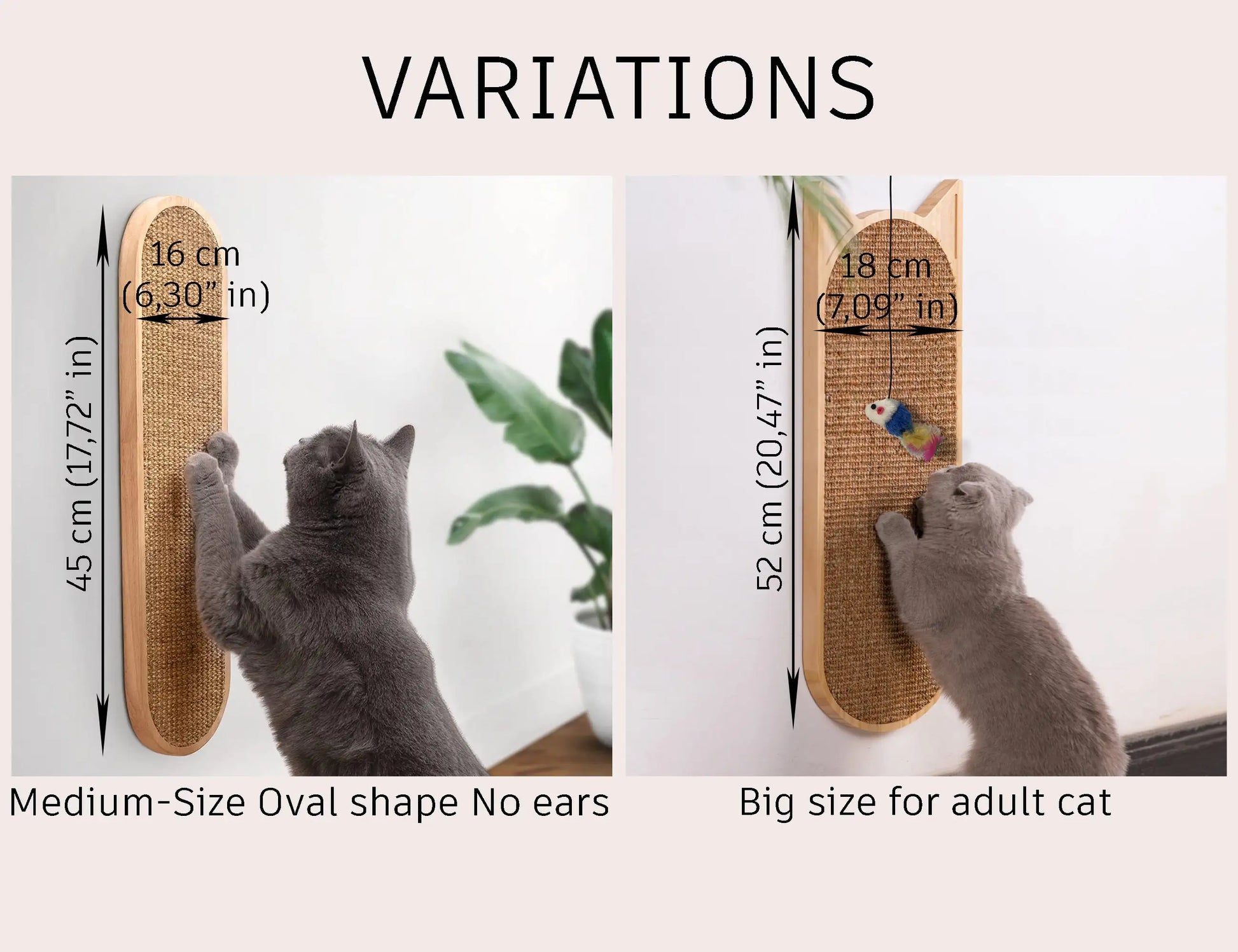 MorrowPaws WallClimb Sisal Cat Scratcher product image 3