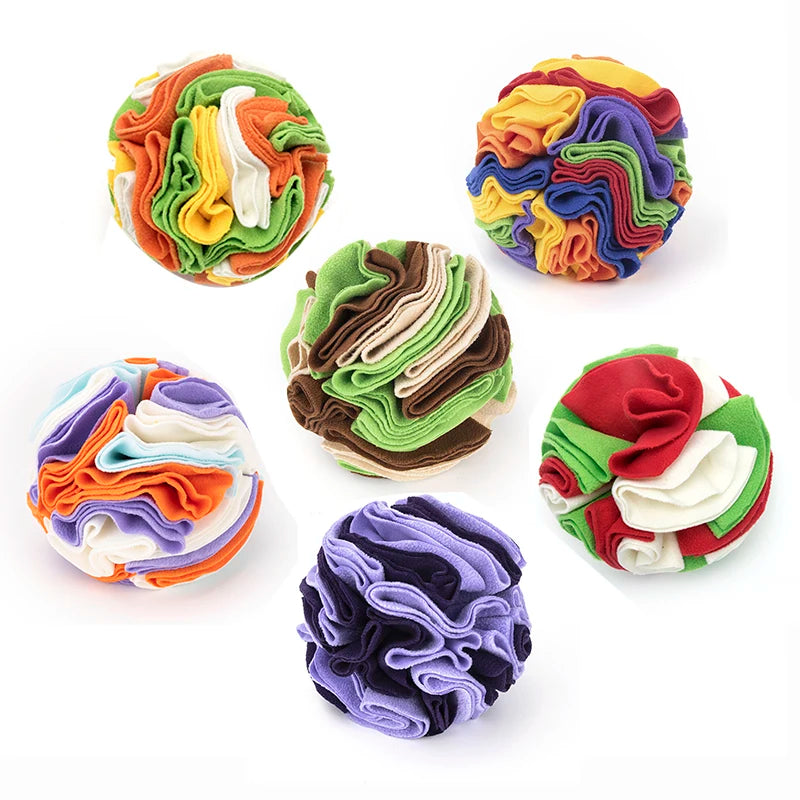 MorrowPaws TreatTwist Soft Fleece Snuffle Ball product image 4