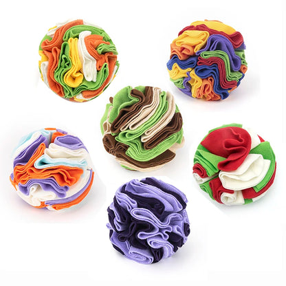 MorrowPaws TreatTwist Soft Fleece Snuffle Ball product image 4
