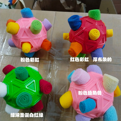 MorrowPaws TreatTwist Soft Fleece Snuffle Ball product image 6