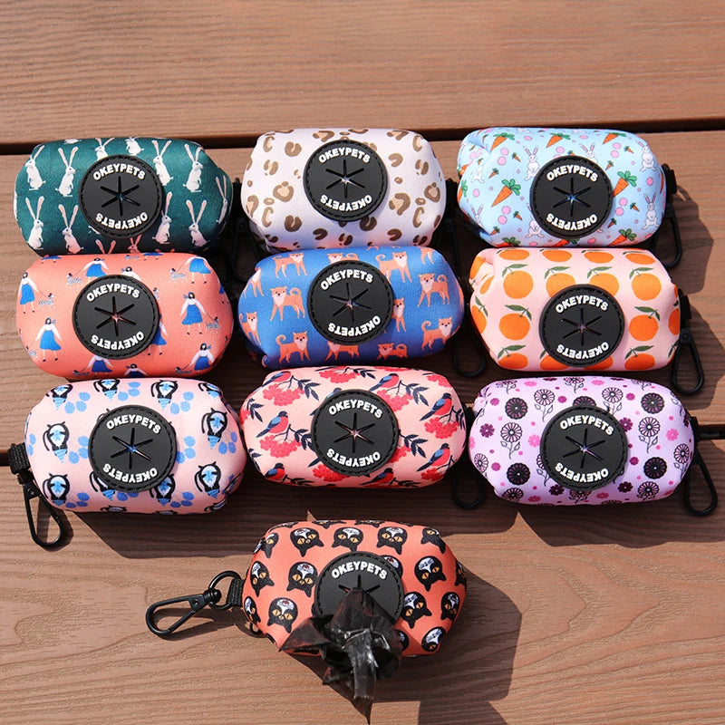 MorrowPaws ClipClean Neoprene-Style Waste Bag Dispenser product image 1