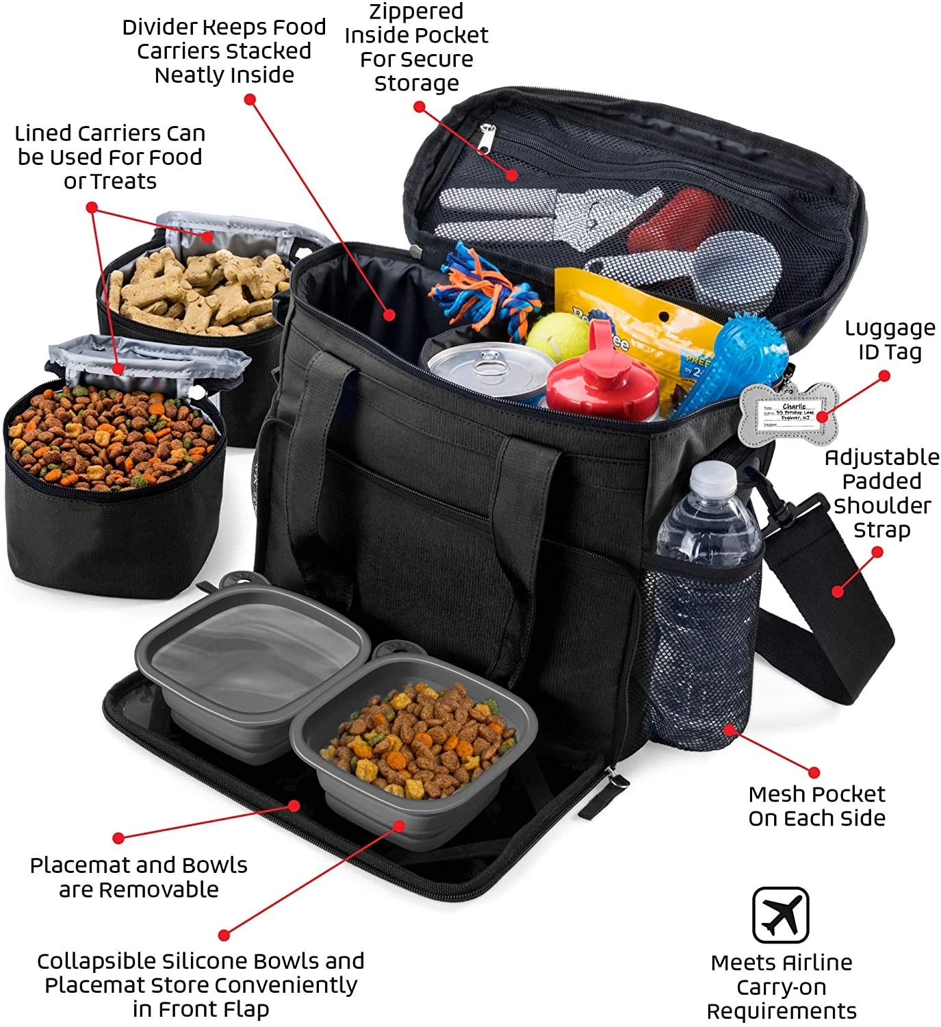 MorrowPaws Weekender Pet Travel Organizer Set product image 2