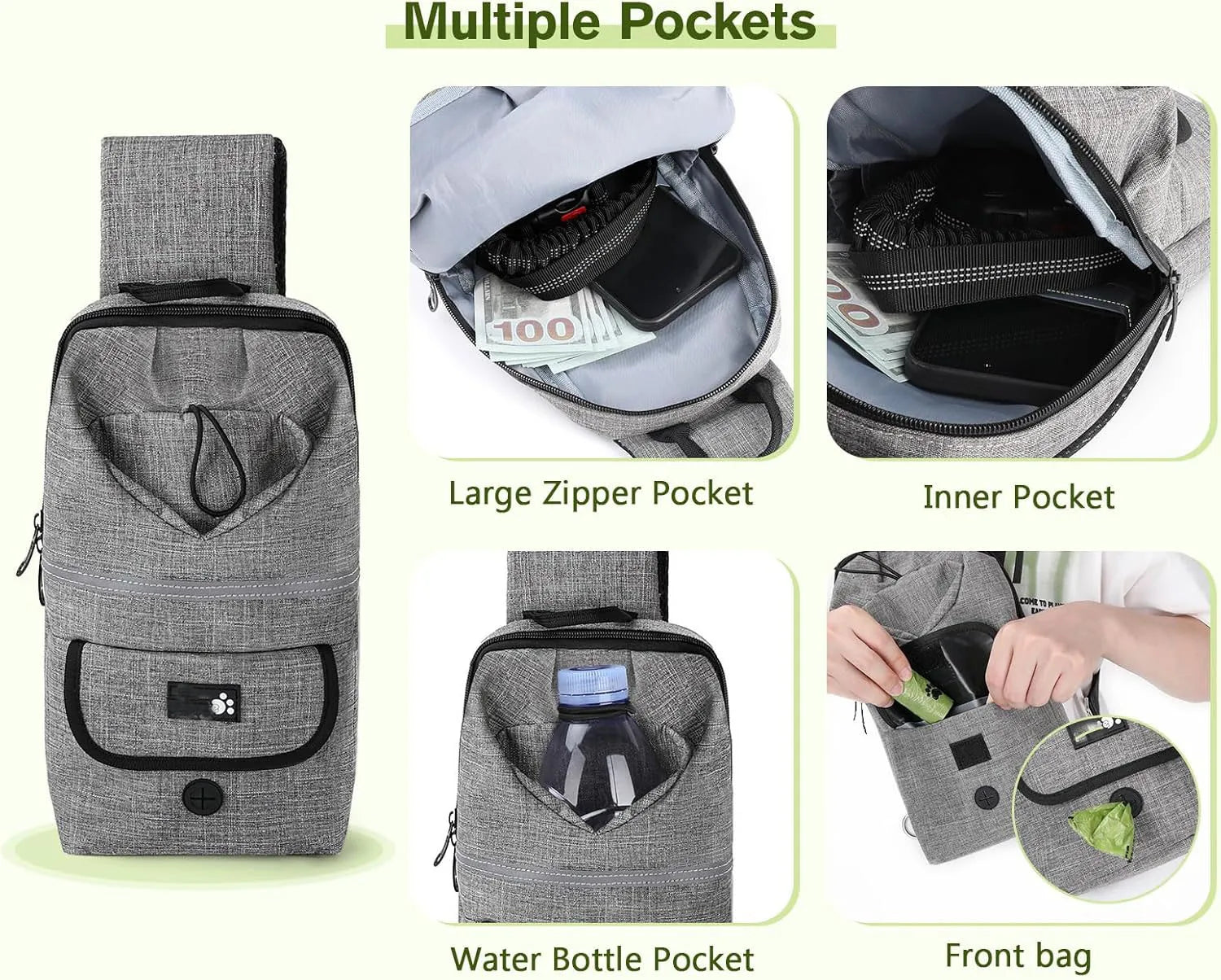MorrowPaws WalkReady Hands-Free Dog Treat Pouch product image 4