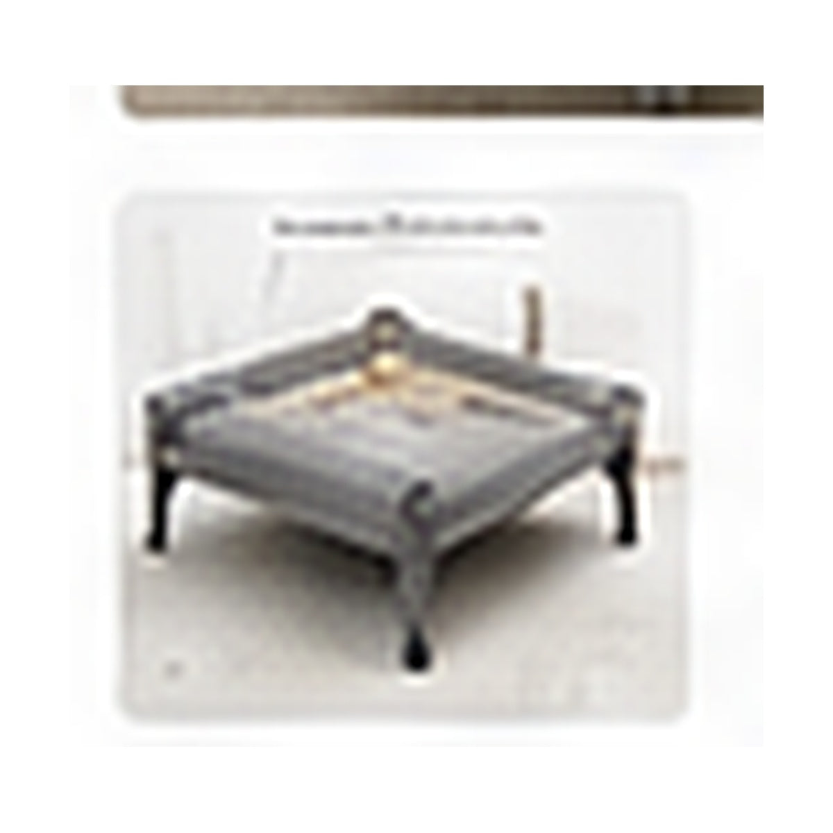 Elevated Pet Bed indoor use