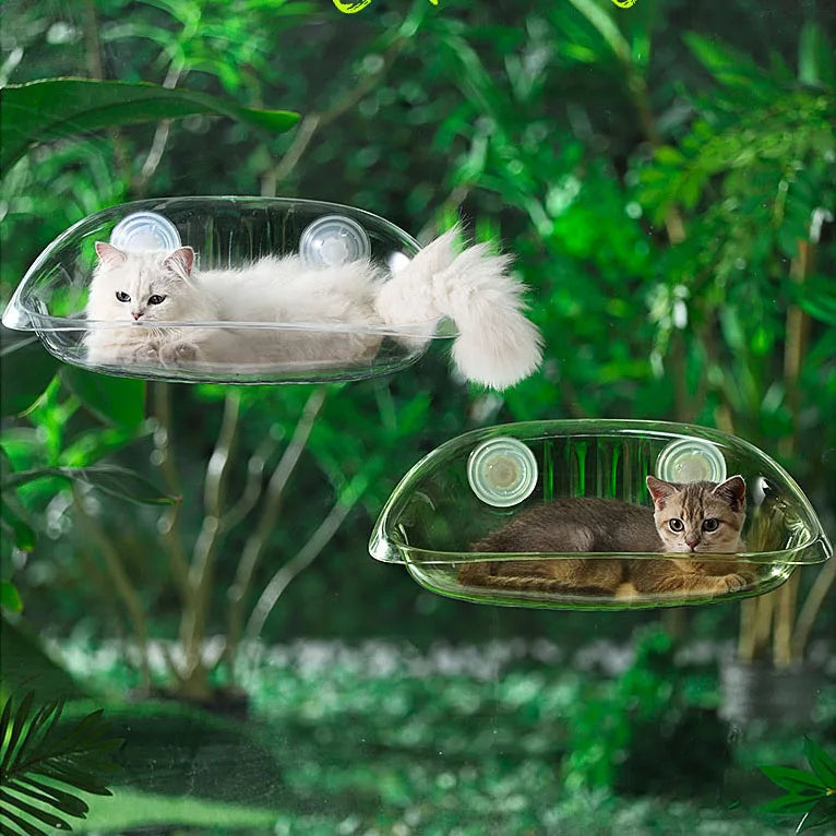 SkyView Acrylic Cat Window Perch — image 1