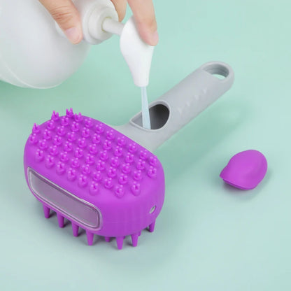 MorrowPaws SoftWash Shampoo-Dispensing Bath Brush product image 3